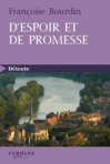 Couverture du livre : "D'espoir et de promesse"