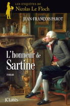 Couverture du livre : "L'honneur de Sartine"