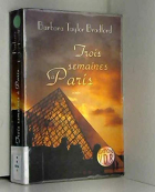 Couverture du livre : "Trois semaines à Paris"