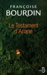 Couverture du livre : "Le testament d'Ariane"