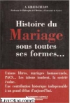 Couverture du livre : "Histoire du mariage sous toutes ses formes"