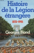 Couverture du livre : "Histoire de la légion étrangère"
