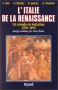Couverture du livre : "L'Italie de la Renaissance"