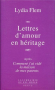 Couverture du livre : "Lettres d'amour en héritage"