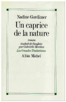 Couverture du livre : "Un caprice de la nature"