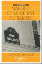 Couverture du livre : "Maigret et le client du samedi"