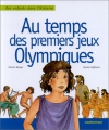 Couverture du livre : "Au temps des premiers Jeux olympiques"