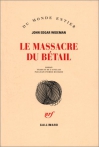 Couverture du livre : "Le massacre du bétail"
