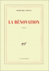 Couverture du livre : "La rénovation"