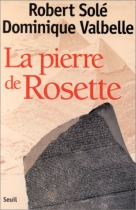 Couverture du livre : "La pierre de Rosette"