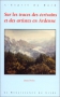 Couverture du livre : "Sur les traces des écrivains et des artistes en Ardenne"