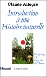 Couverture du livre : "Introduction à une histoire naturelle"