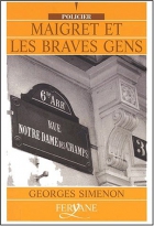 Couverture du livre : "Maigret et les braves gens"