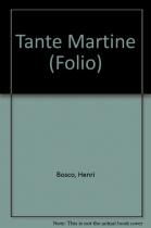 Couverture du livre : "Tante Martine"