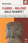 Couverture du livre : "Flandre-Wallonie quelle solidarité ?"