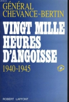 Couverture du livre : "Vingt mille heures d'angoisse"