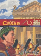 Couverture du livre : "Sur les traces de Jules César"