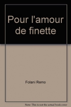 Couverture du livre : "Pour l'amour de Finette"