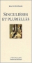 Couverture du livre : "Singulières et plurielles"