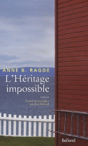 Couverture du livre : "L'héritage impossible"