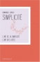 Couverture du livre : "L'art de la simplicité"