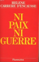 Couverture du livre : "Ni paix ni guerre"