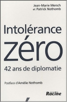 Couverture du livre : "Intolérance zéro"