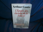 Couverture du livre : "L'épopée des chemins de fer français"