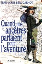 Couverture du livre : "Quand nos ancêtres partaient pour l'aventure"