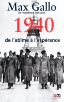Couverture du livre : "1940, de l'abîme à l'espérance"