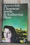 Couverture du livre : "L'honneur perdu de Katharina Blum"
