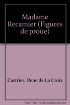 Couverture du livre : "Madame Récamier"