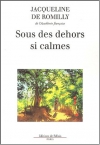 Couverture du livre : "Sous des dehors si calmes"