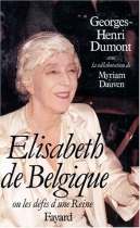 Couverture du livre : "Elisabeth de Belgique ou les défis d'une reine"