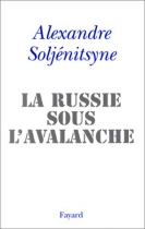 Couverture du livre : "La Russie sous l'avalanche"