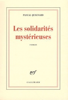 Couverture du livre : "Les solidarités mystérieuses"