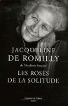 Couverture du livre : "Les roses de la solitude"