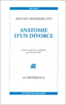 Couverture du livre : "Anatomie d'un divorce"
