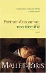 Couverture du livre : "Portrait d'un enfant non-identifié"