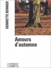 Couverture du livre : "Amours d'automne"