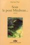 Couverture du livre : "Sous le pont Mirabeau"