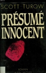 Couverture du livre : "Présumé innocent"