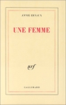 Couverture du livre : "Une femme"
