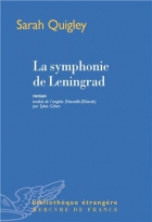 Couverture du livre : "La symphonie de Leningrad"