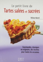 Couverture du livre : "Le petit livre des tartes salées et sucrées"