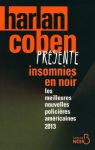 Couverture du livre : "Insomnies en noir"