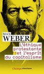 Couverture du livre : "L'éthique protestante et l'esprit du capitalisme"