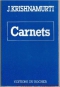 Couverture du livre : "Carnets"