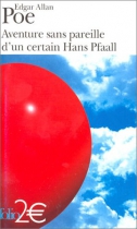 Couverture du livre : "Aventure sans pareille d'un certain Hans Pfaal"