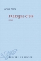 Couverture du livre : "Dialogue d'été"